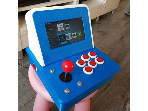 Yet Another Mini Arcade Adjustable For 6 Or 8 Button Config By