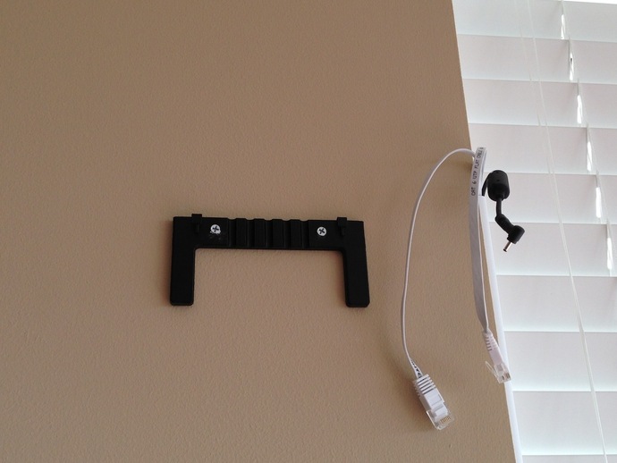 Wall mount for ASUS RT-AC66U WiFi Router