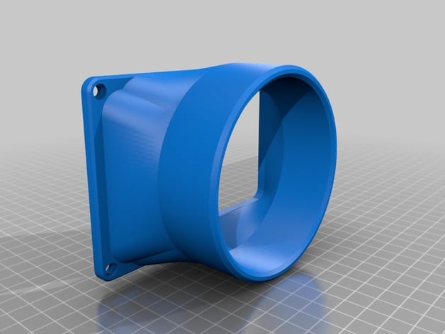 Rear Vent To 4″ Adapter For Anycubic Photon
