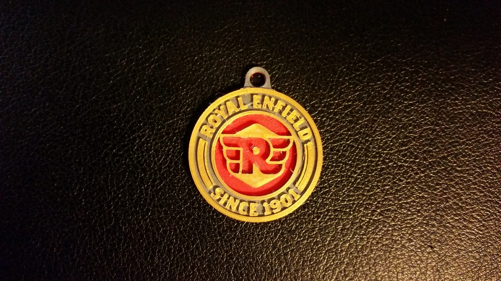Royal Enfield Logo keyring