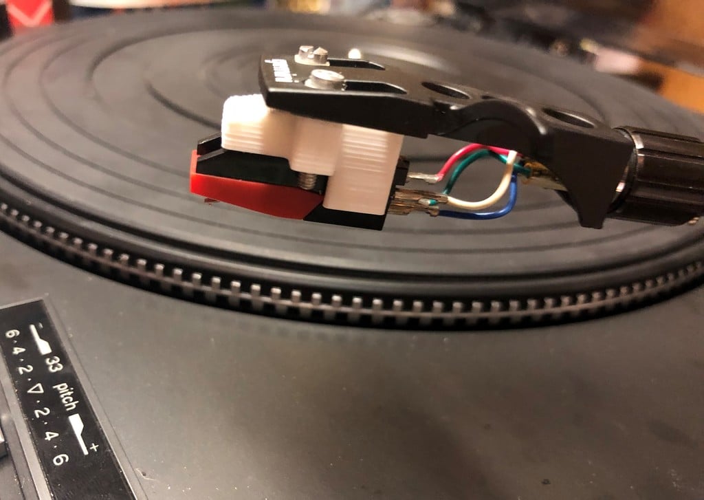 Turntable Cartridge Adapter - for Half Inch Screw Mount