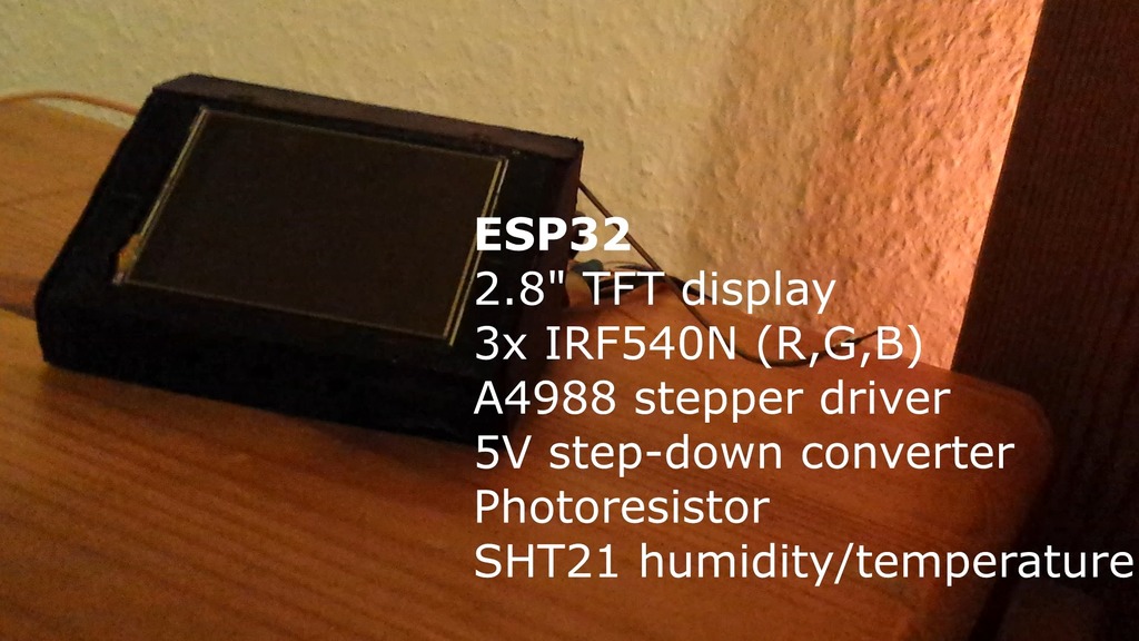 ESP-32 RGB / Heater control [IoT room]