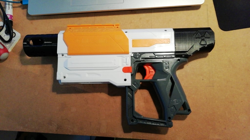Nerf Recon MK2 buffer tube cover (radioactive)