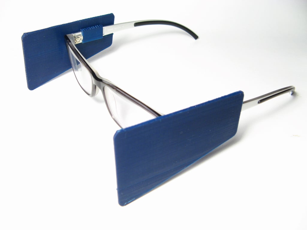 Clip-on Blinders for Glasses