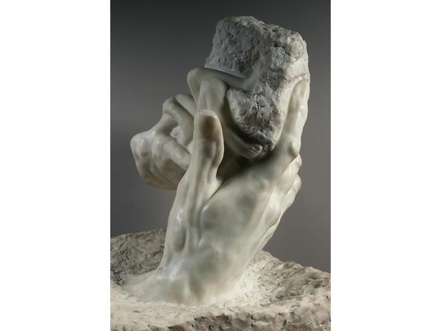 Hand of God at The Musée Rodin, Paris