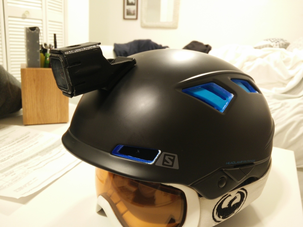 Gopro Hero Session helmet low profile mount