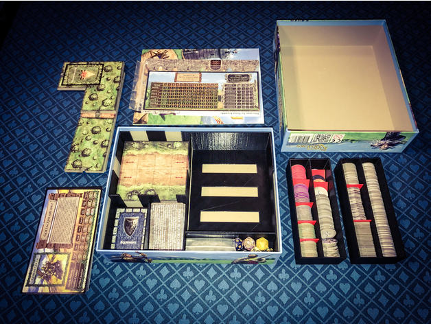 The King's Armory (Board Game Insert & Storage)