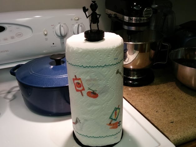 Vertical Paper Towel Holder - Funny To Customize