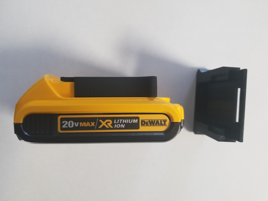 Dewalt 20v Locking Battery Cover (low profile)