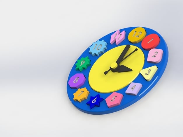 Teaching Clock Toy For Kids