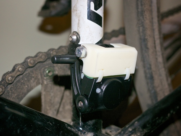 Garmin cadence and speed sensor DSC10 bike seat tube bracket
