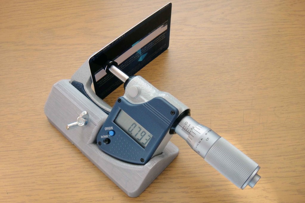 Micrometer Stand for Mitutoyo 293 tilted on 45 degrees