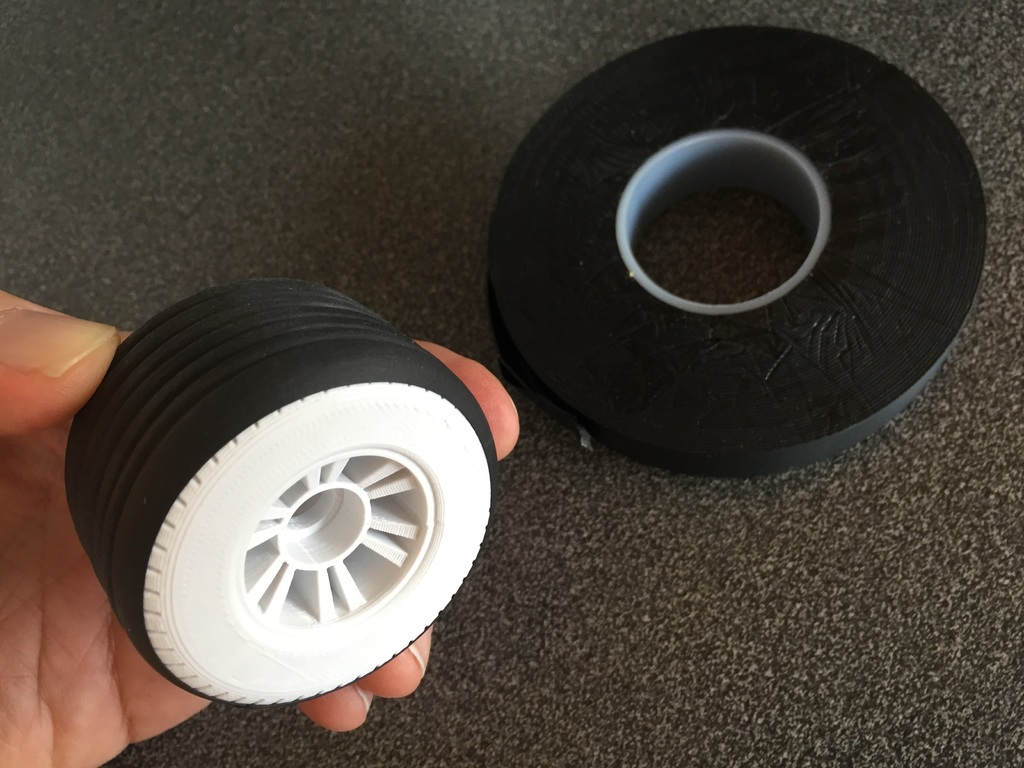 Palmiga Open RC F1 Wheels for rubber vulcanizing tapes