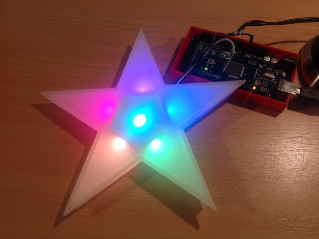 RGB LED Christmas star