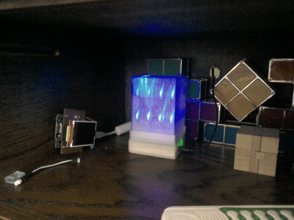IC Station 8X8 3D Led Cube Enclosure
