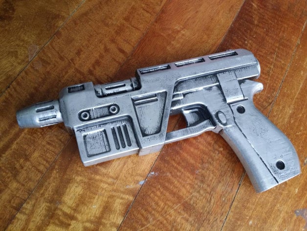 Poe Damerons Blaster From Star Wars The Force Awakens