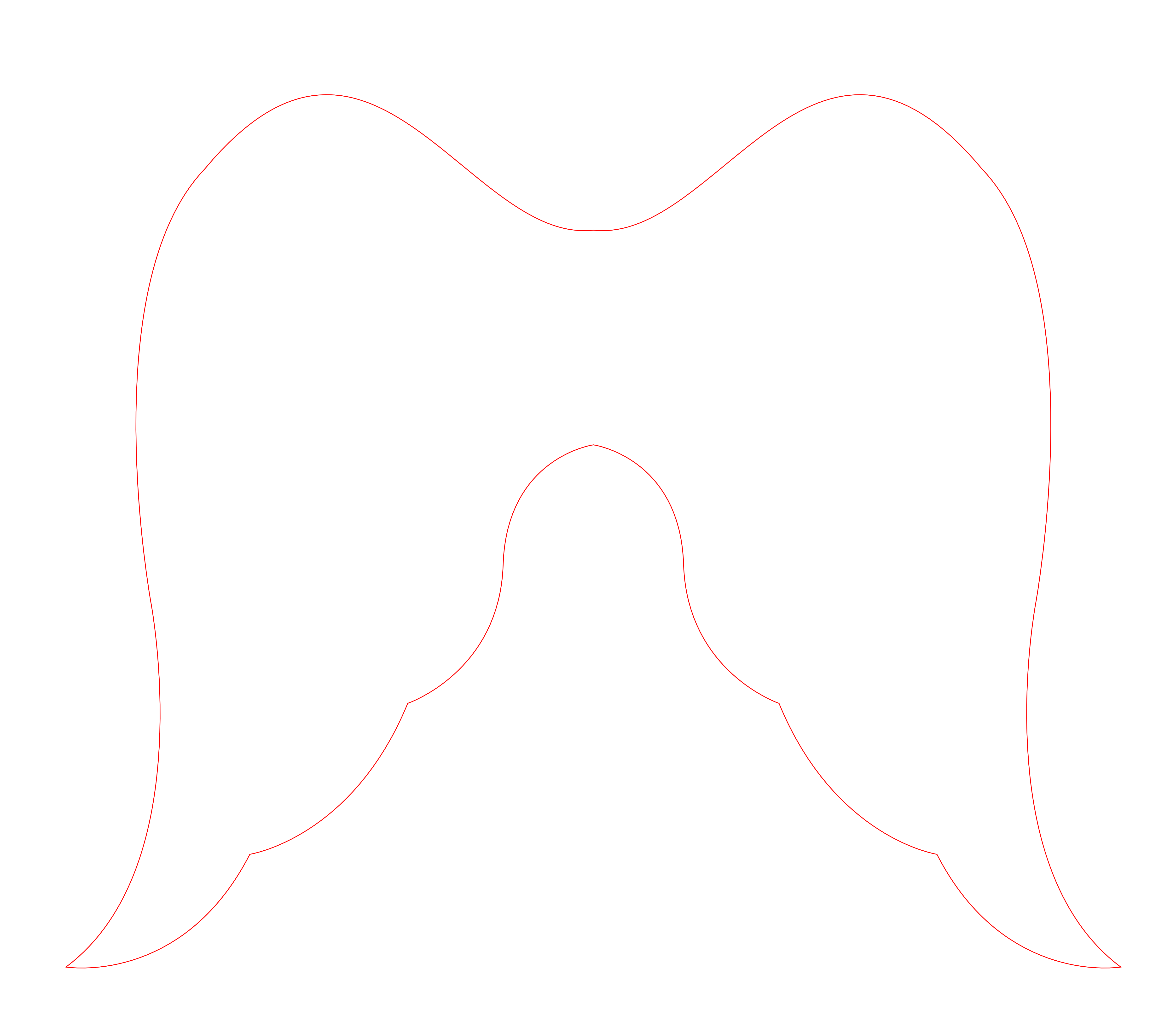 Angel Wings Cookie Cutter