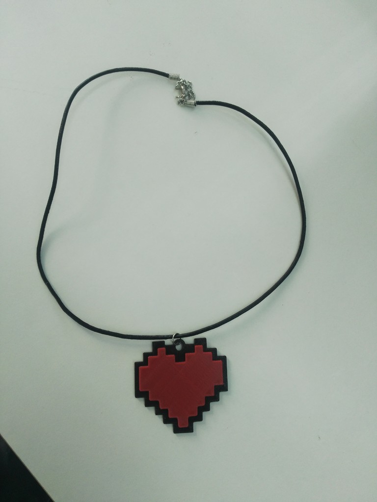 Undertale Heart Necklace