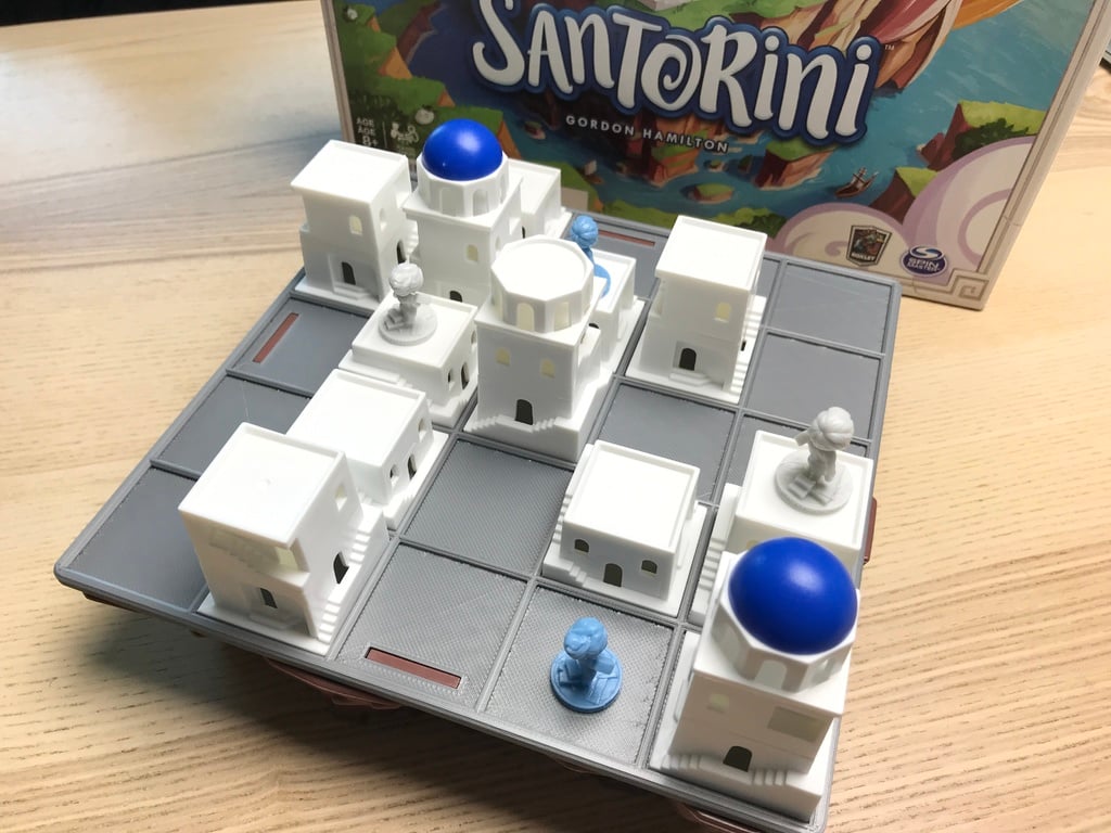Santorini Board Game Gaming Board