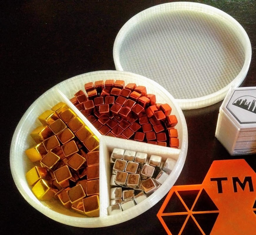 Terraforming Mars Resource Cube Holder Box