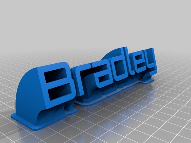 NamePlate-Bradley