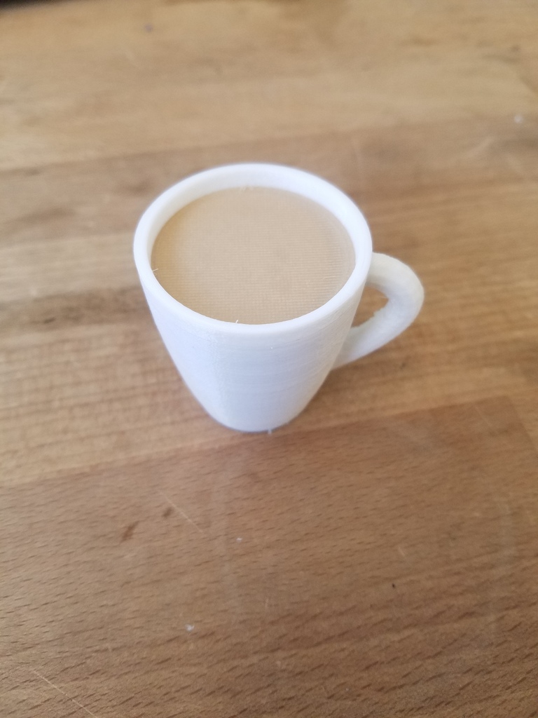 Cute Coffee Cup (dual extrusion)