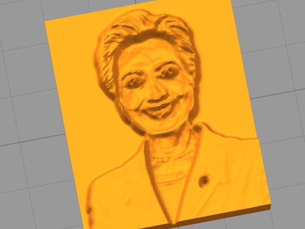 Hillary Clinton Plaque