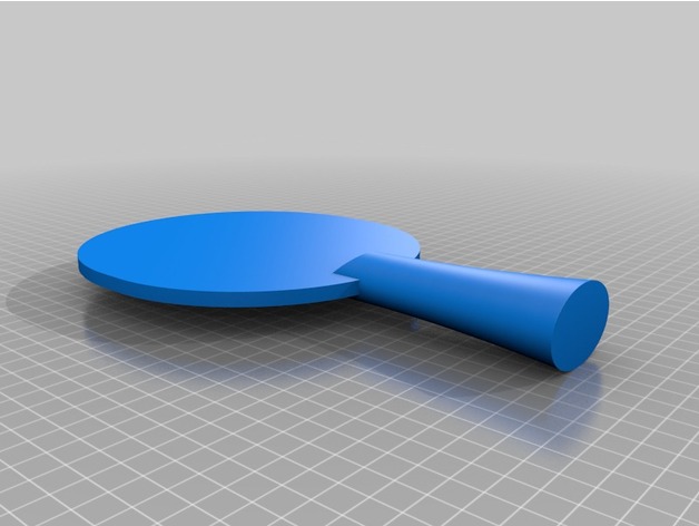 Parametric Ping Pong Paddle