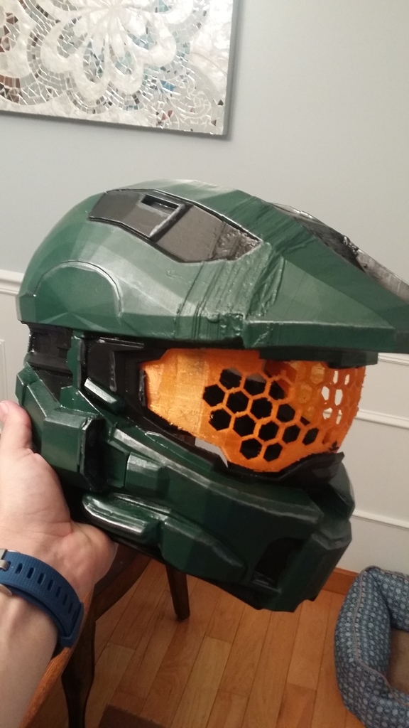 Halo 4 Helmet 1 piece for big printer