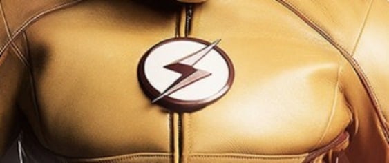 A Kid Flash Styled Lightning Bolt Emblem Inspired by the "The Flash"
