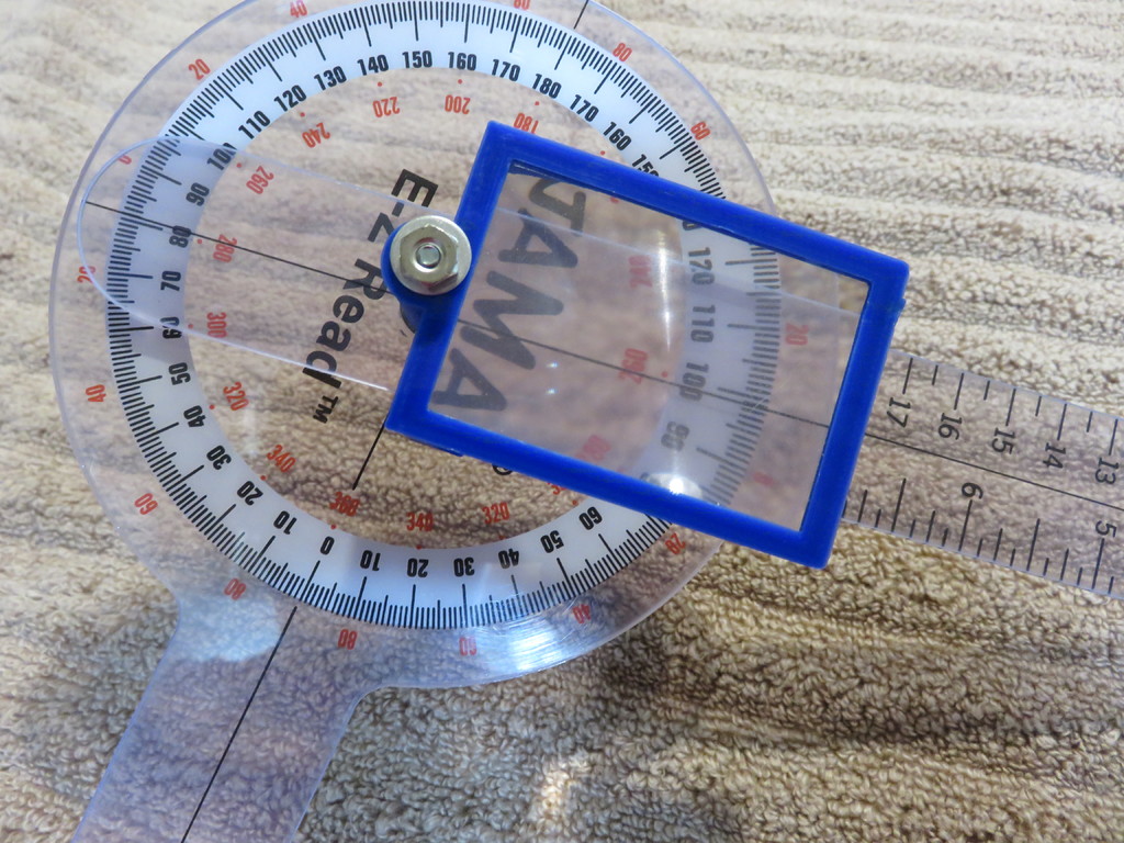 Low Vision Magnifier for Large Goniometer 