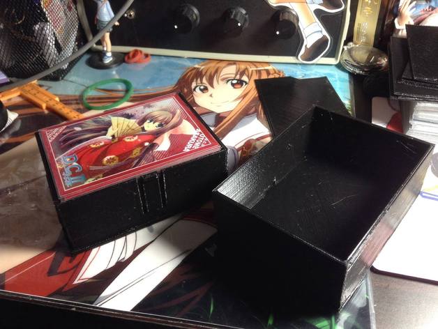Weiss Schwarz sized Parametric Card Box for 50 cards (double sleeved)