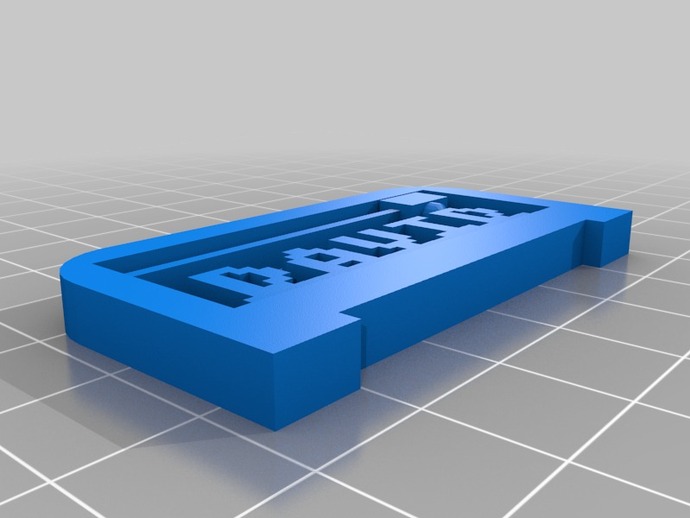 My Customized 3D Printing Text Plate David
