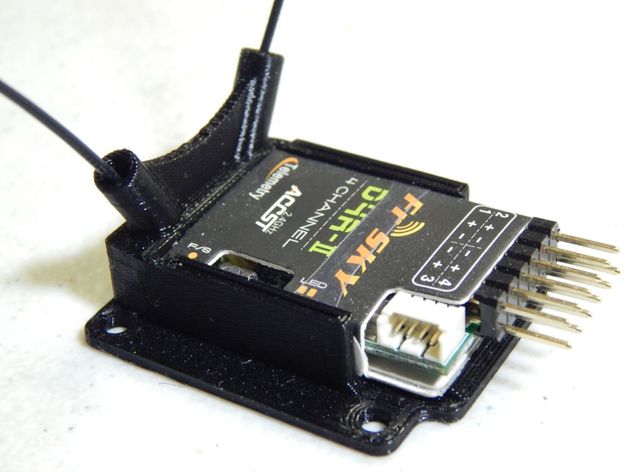 FrSky D4R-II / X4R 36x36mm receiver mount