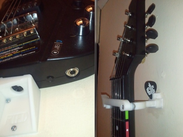 Power Gig Guitar Xbox 360/PS3 wall mount