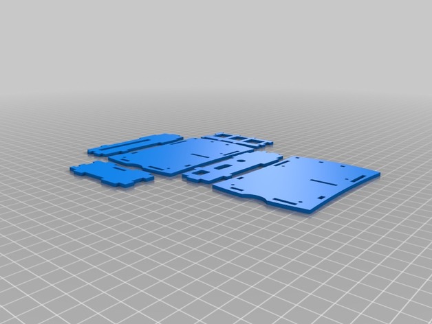 RASPBERRYPI-2-MODB-1GB re-mix for 3D print