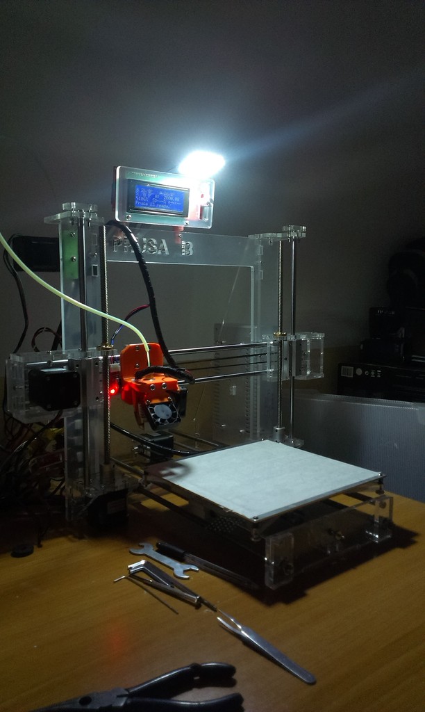 Led Panel mount for LCD 2004 and Prusa i3