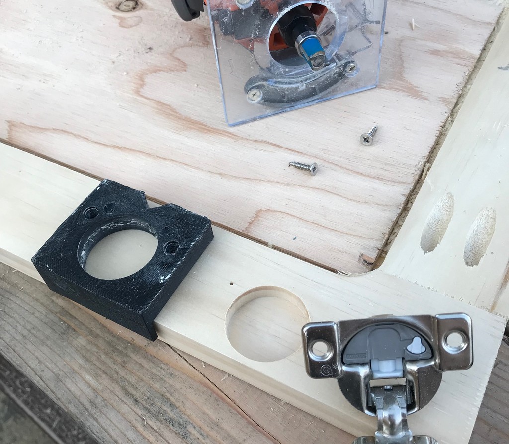 European Hinge Jig for routers