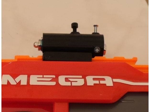 Adjustable Nerf laser sight