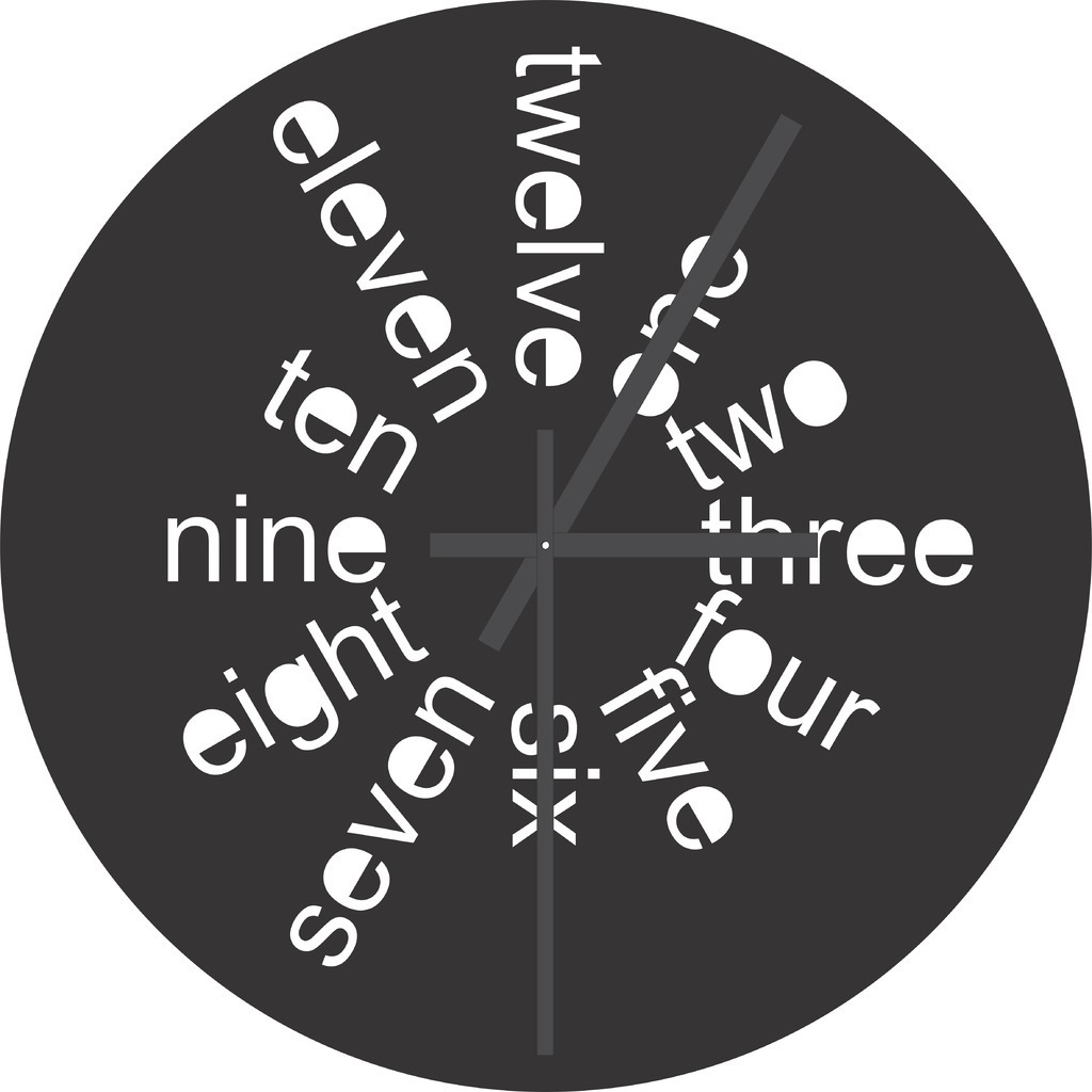 Clock - Laser Cut