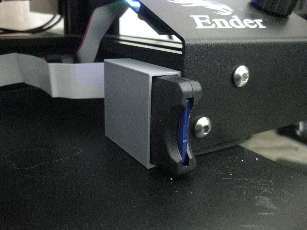 SD Card Extender holder for Creality Ender 3