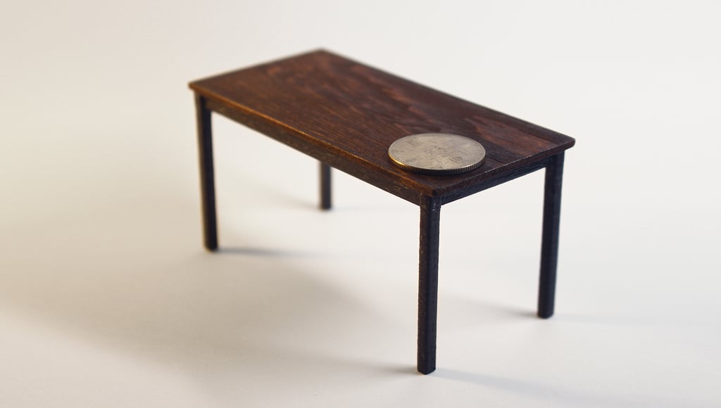 miniature table