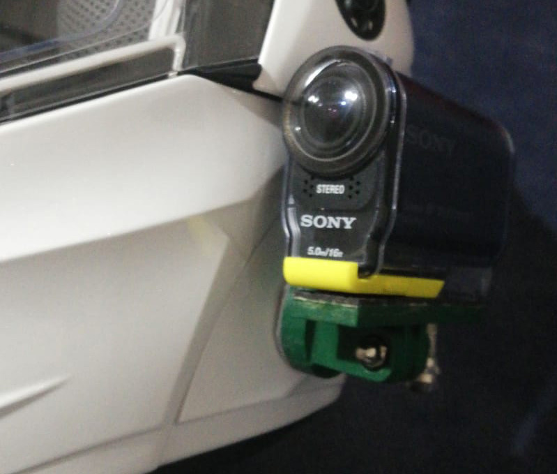 Sony as20 camera mount for helmet