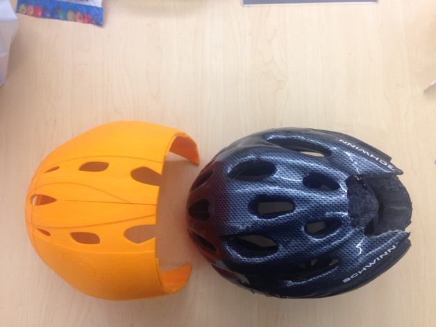 3D Printed bicycle helmet