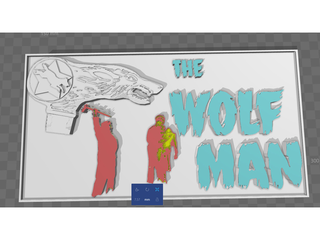 Wolf Man Logo