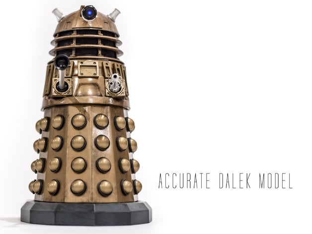 Accurate Dalek Model From Doctor Who