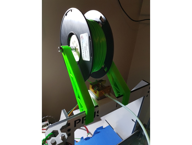 Prusa i3 Aluminum frame - Filament Spool mount
