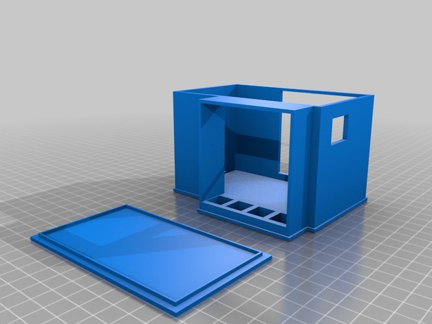 Gehäuse mit Deckel für 3D Drucker Elektronik / Case with cover for 3D Printers Hardware