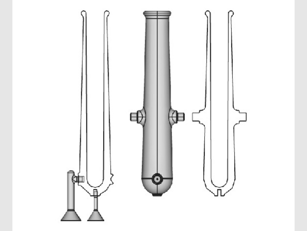 Cannon Template For Brass Casting