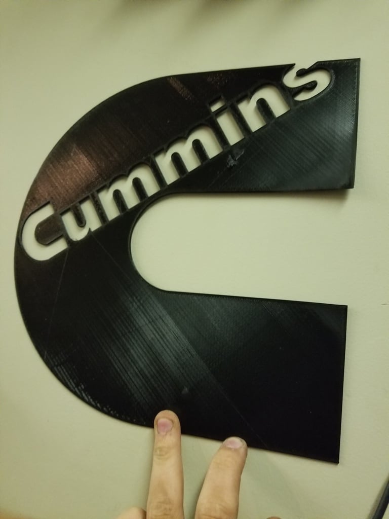 Cummins Logo Wall Art